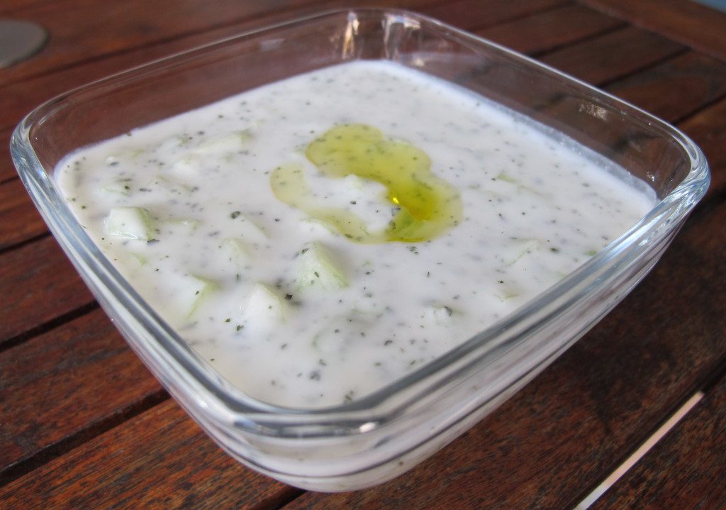 Yogurt and Cucumber Salad - Cacık