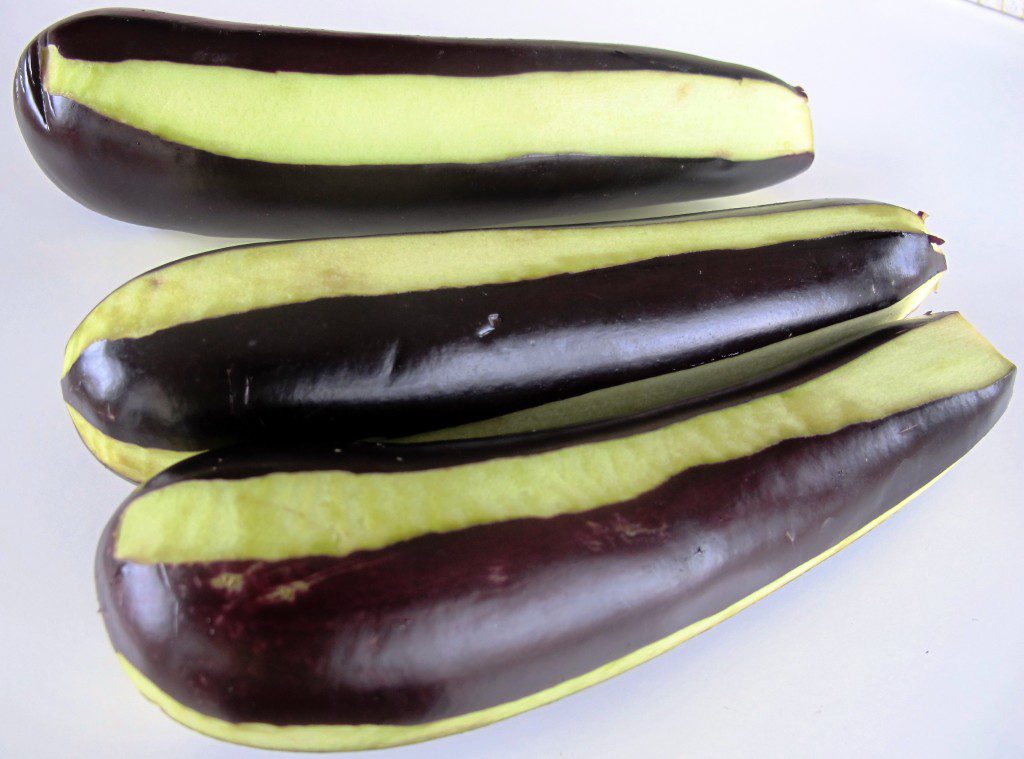 Striped Eggplants