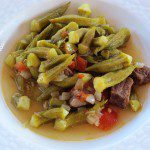 Okra with Meat