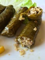 Grape Leaves with Vegan Stuffing