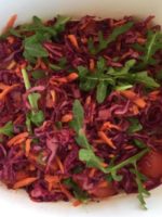 Color Rich Red Cabbage Salad