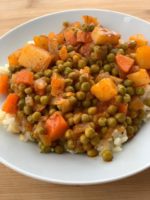 Tasty Green Peas Recipe with Carrots