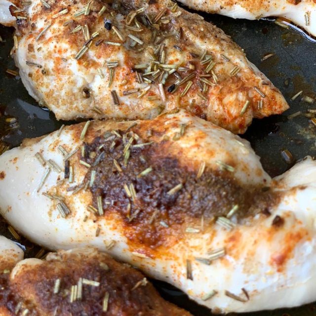 Chicken Breast out of the oven