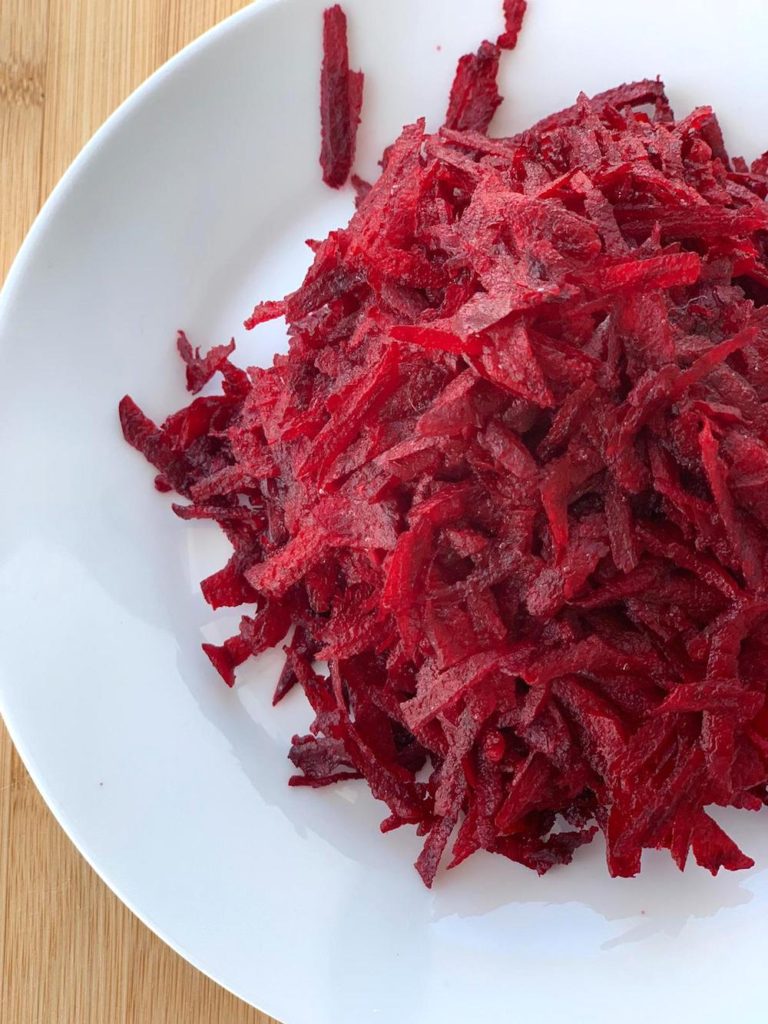 Grated Beetroot