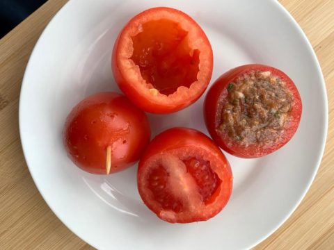 Tomato Prep for Stuffing
