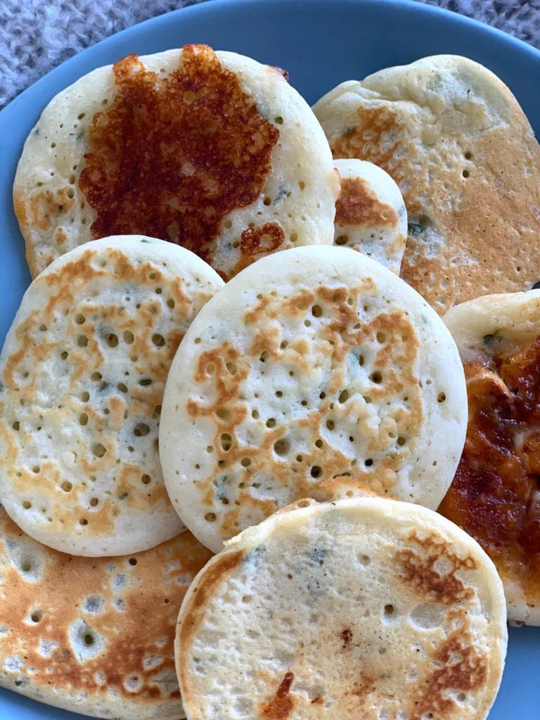 Savory pancakes